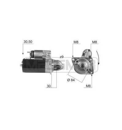 Démarreur - Démarreur pour Iveco Daily 220435A