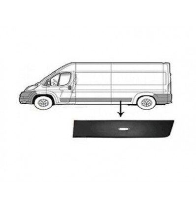 Baguette de protection latérale - Baguette de protection latérale gauche Jumper Ducato pour Peugeot Boxer M1346