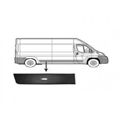 Baguette de protection latérale - Baguette de protection latérale droite Jumper Ducato pour Peugeot Boxer M1347