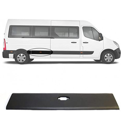 Baguette de protection latérale - Baguette de protection latérale droite ou gauche pour Renault Master Nissan NV400 Opel Mova...