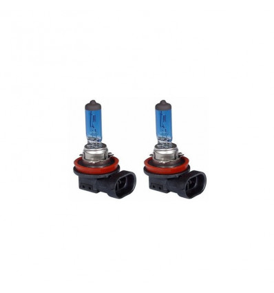 Jeu de 2 ampoules halogène H11 12V 55W effet xénon Eclairage intérieur