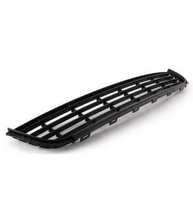 Grille de Pare Choc Avant central noire Moulure Chromée pour Golf 6