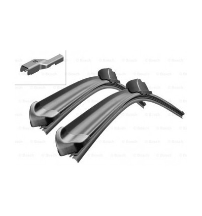 Jeu de balais d'essuie glace Flatblade Bosch