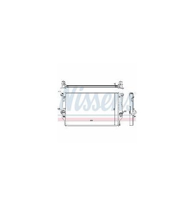 Radiateur moteur - Radiateur moteur pour Toyota R13130