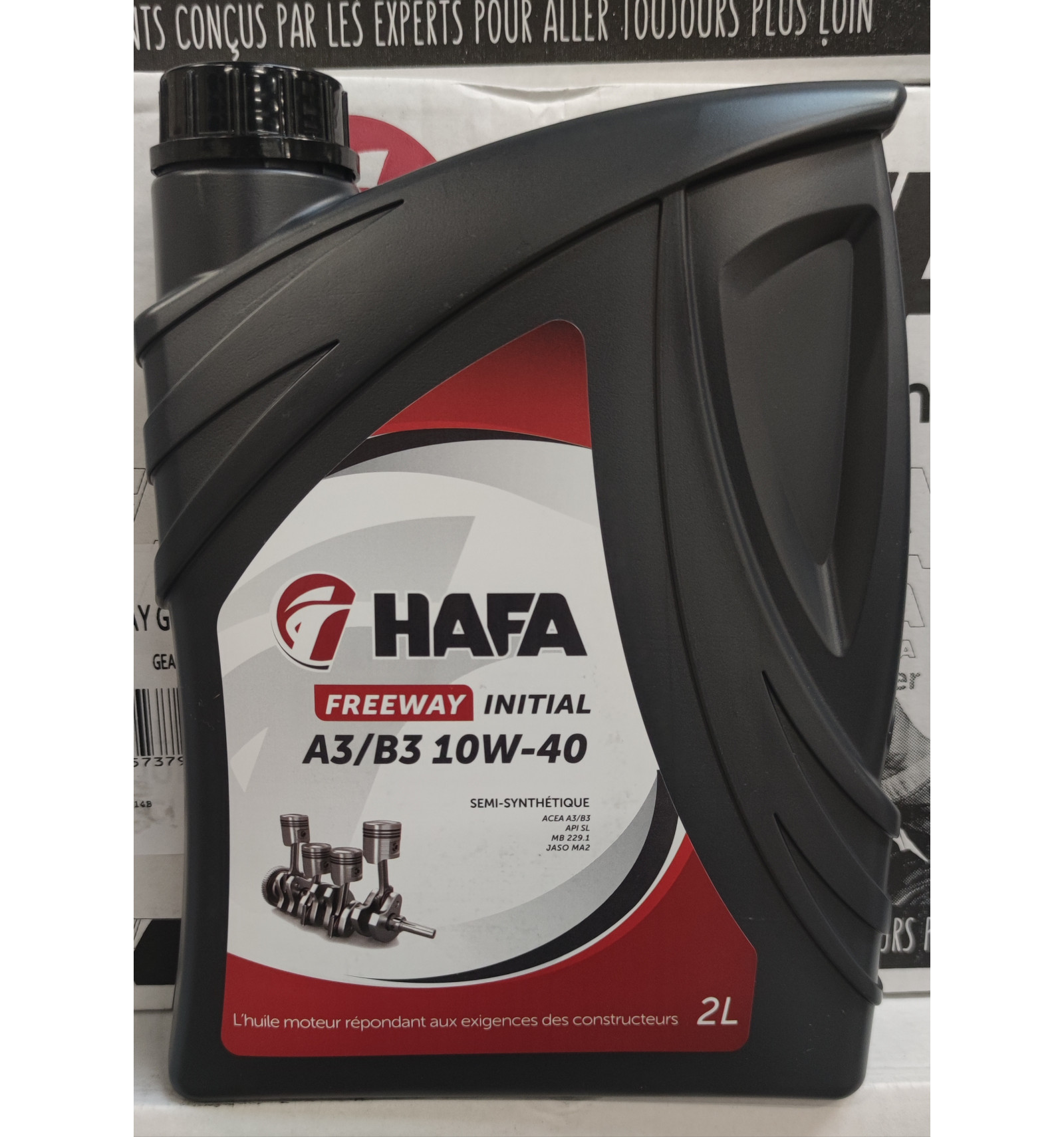 Huile moteur HAFA 5W40 C3 2L - Origine Pièces Auto