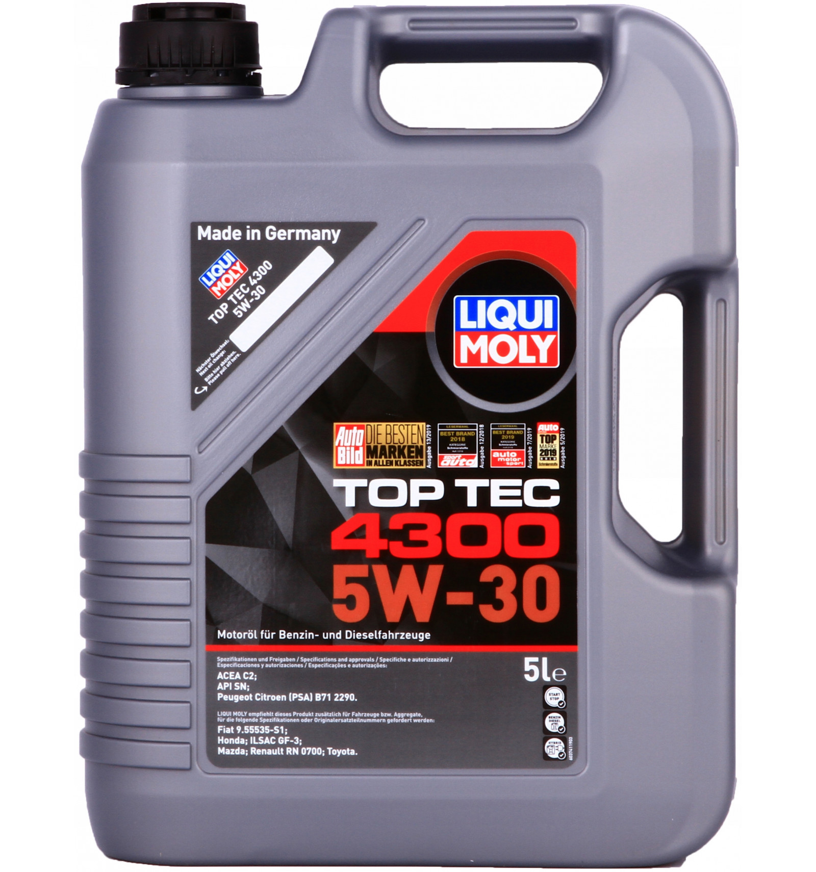 Huile moteur 5w30 C2 LIQUI MOLY - Origine Pièces Auto