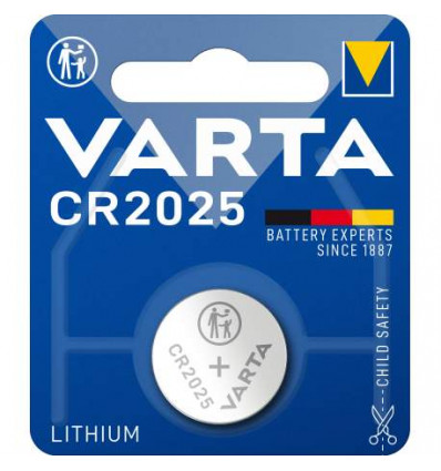 Pile CR2025 Varta Bouton Lithium 3V