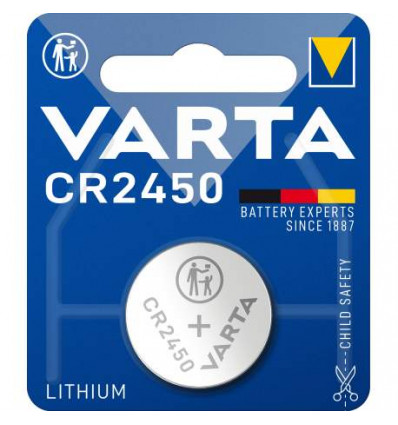 Pile CR2450 Varta Bouton Lithium 3V