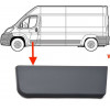 Baguette de protection porte avant gauche Peugeot Boxer Fiat Ducato 3 et Citroën Jumper 2