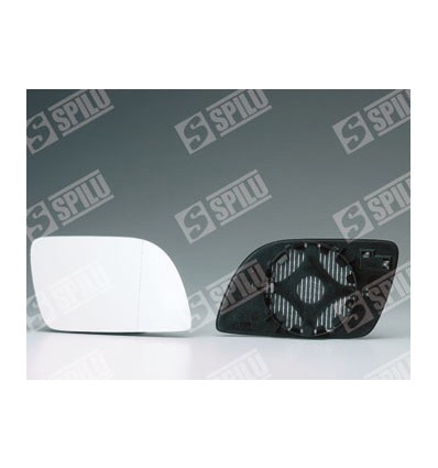 Verre de rétroviseur - Glace de rétroviseur gauche électrique Chauffant pour Volkswagen POLO 02 05 13513