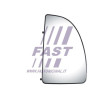 Verre de rétroviseur - Glace de rétroviseur droite pour PSA FT88554