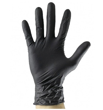 Outillage - Boite gants noirs nitrile taille L 52682