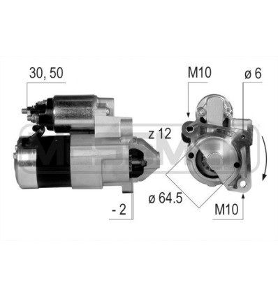 Alternateur - Démarreur pour Renault 220039A