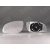 Verre de rétroviseur - Glace de rétroviseur avec support G CH pour Opel VECTRA C 02 12285