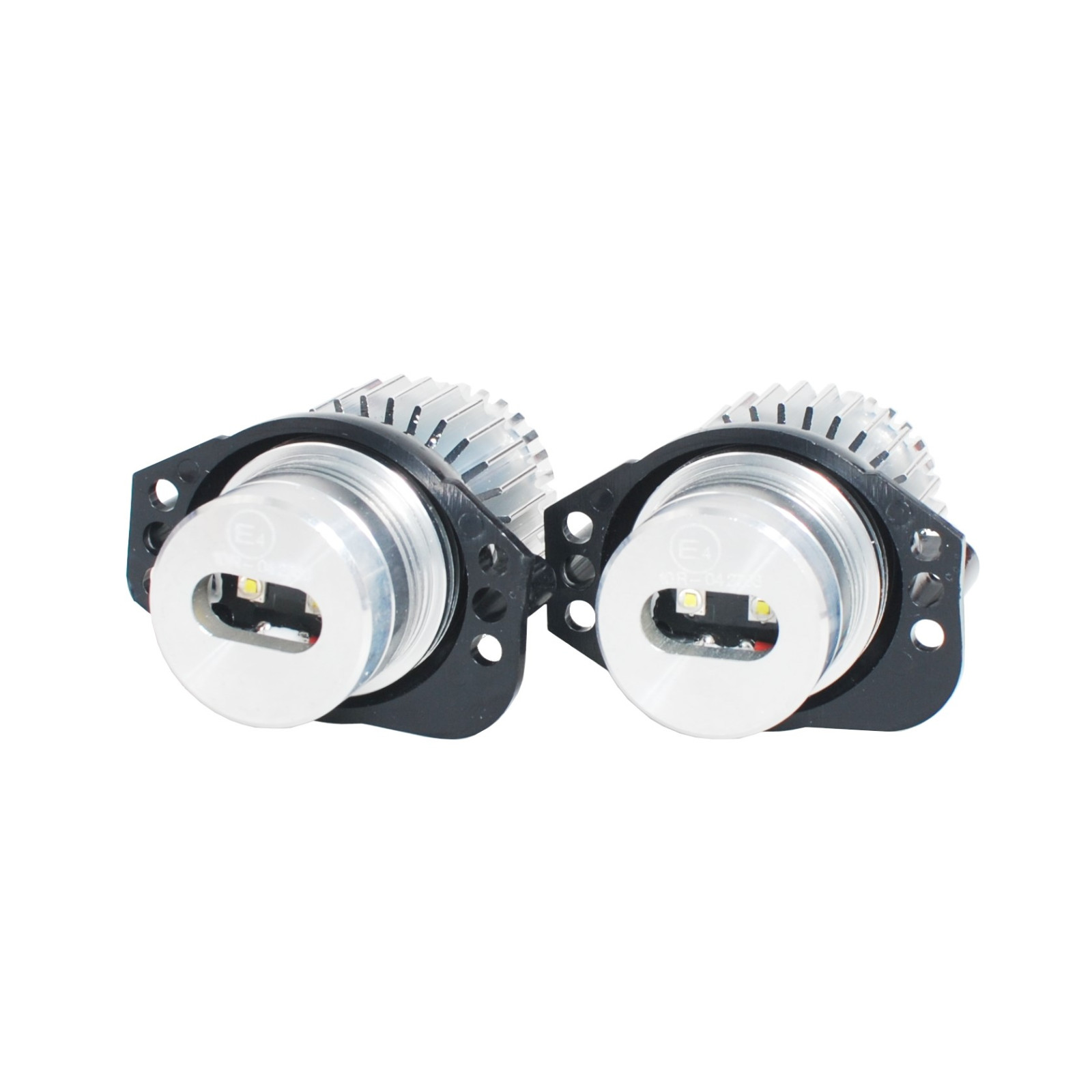 Le boîtier noir voiture Angel Eyes LED 12 V de l'interrupteur