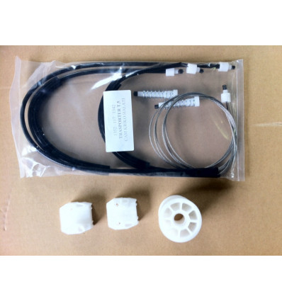 Mécanisme lève vitre - Kit Agrafe lève-vitre électrique gauche pour Volkswagen Transporteur T5 BF-kit-T5