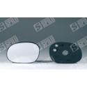Mirror glass with support G EL CH for CITROEN C3