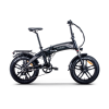 Vélos électriques - Vélo électrique pliable noir LONDRES Evobike 36V 10Ah 360 Wh LONDRES