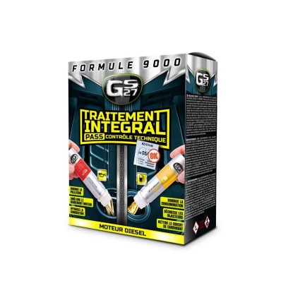 Traitement moteur Gs27 Formule 9000 Diesel Antifriction- Decalaminant