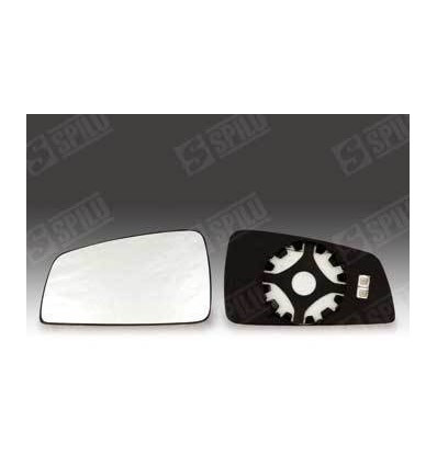 Verre de rétroviseur - Glace de rétroviseur droit avec support dégivrant pour Renault Avantime 12514