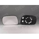 Left mirror glass with heated support Opel Agila