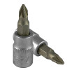 Embout de tournevis - Tête pour manche tournevis double ph 0 10268