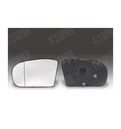 Glace de retroviseur droit + support dég Mercedes Classe E W211 Mercedes