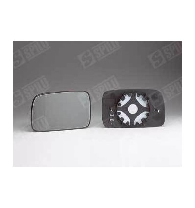 Verre de rétroviseur - Glace de rétroviseur droit avec support Elec Dégivrant pour Volkswagen Polo 3 et Classic 13528