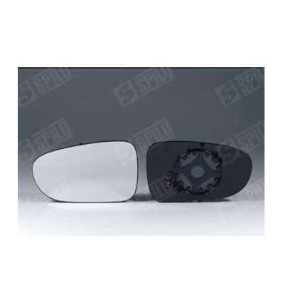 Verre de rétroviseur - Glace de rétroviseur gauche avec support dég pour Seat Alhambra Ford Galaxy 10965