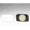 Verre de rétroviseur - Glace de rétroviseur gauche avec support pour Volkswagen Golf 2 et Jetta 2 13531
