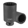 Douilles à impact - Douille à impact 12 pans XZN 1/2" 32mm 11615