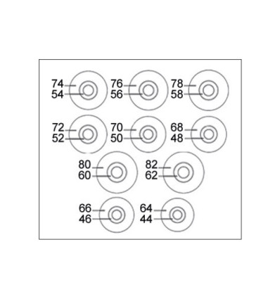 Outillage - Vis de rechange m18 pour 52494 12930