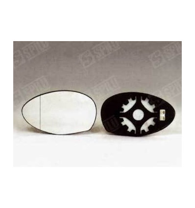 Glace de rétro gauche + support dégivrant Alfa Romeo 147