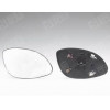 Verre de rétroviseur - Glace de rétroviseur gauche avec support Elec Dégivrant pour Opel Vectra B 12227
