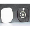 Verre de rétroviseur - Glace de rétroviseur gauche avec support pour Citroën Berlingo et Partner 10505