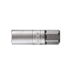 Douilles pour bougie d'allumage - Tête 6 panse pour bougies d'allumage 18 mm - chromée 13312