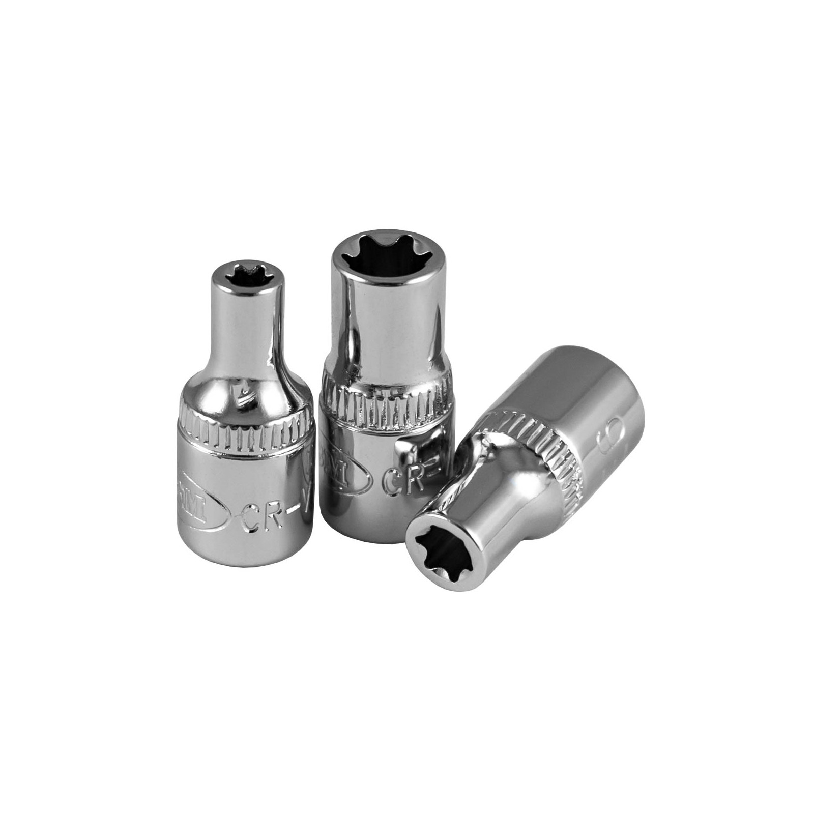 Douille 6 pans Torx 1/4 6 pans Torx douille e7 chrome - Origine