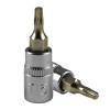Embout de tournevis - Tête pour manche tournevis (tx) 30mm, chrome 13389