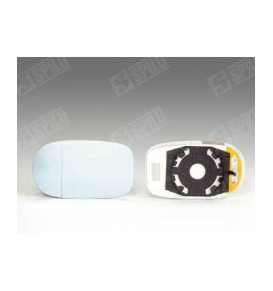 Glace de retroviseur gauche +support dégivrant Alfa Romeo 166