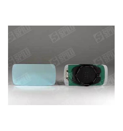 Verre de rétroviseur - Glace de rétroviseur gauche avec support dégivrant pour Fiat Croma 91 à 2005 11603