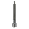 Embout de tournevis - Douille pointe12 pans XZN m10 140mmsans coulisse 13742