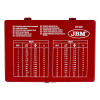 Mallettes outils - Coffret de joints toriques pouce 50652
