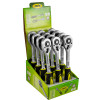 Clé à cliquet - Cliquet 24 dents de 1/2" 260mm en acier zingué 51287