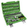 Coffret à douilles - Coffret de douilles 3/8" de 59 pièces 6 pans 51819
