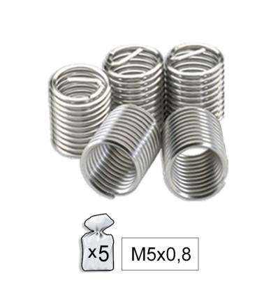 Outillage - Remplacement hélicoïdes m5x0.8 52016