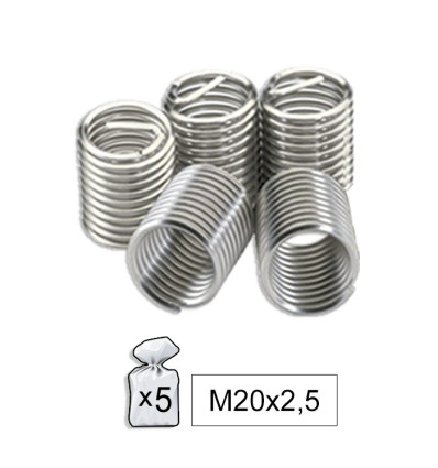 Outillage - Remplacement hélicoïdes m20x2.5 52025