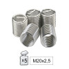Outillage - Remplacement hélicoïdes m20x2.5 52025