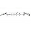 Flexibles de frein - Flexible de frein avant gauche pour Peugeot 406 520192