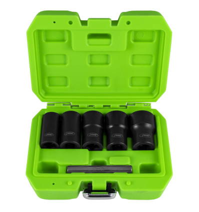 Coffret à douilles - Set de douilles twist de 1/2" extraction d'ecrous endommagés 52153