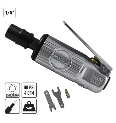 Outils pneumatiques - Mini meuleuse pneumatique 1/4" 52171